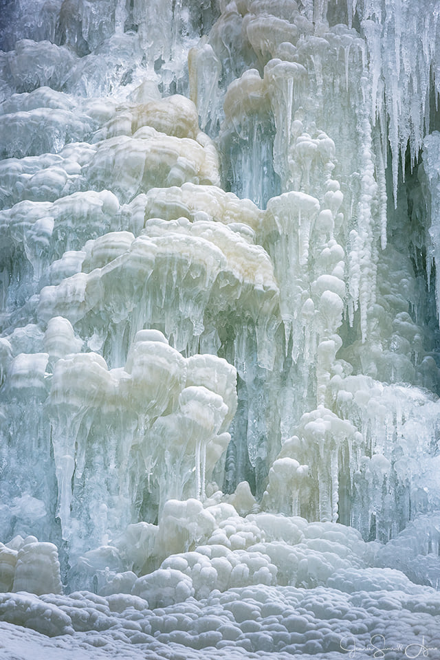 Icefall by Jeanie Sumrall-Ajero